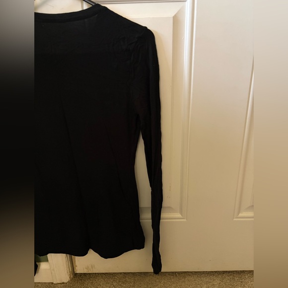Cuddl Duds Black Softwear Top - Picture 5 of 5